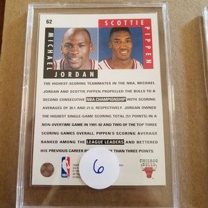 Upper Deck Other - Michael Jordan & Scottie Pippen Basketball Cards Upper Deck Other - Michael Jordan & Scottie Pippen Basketball Cards
